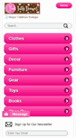 Mobile Screenshot of pinktaffydesigns.com